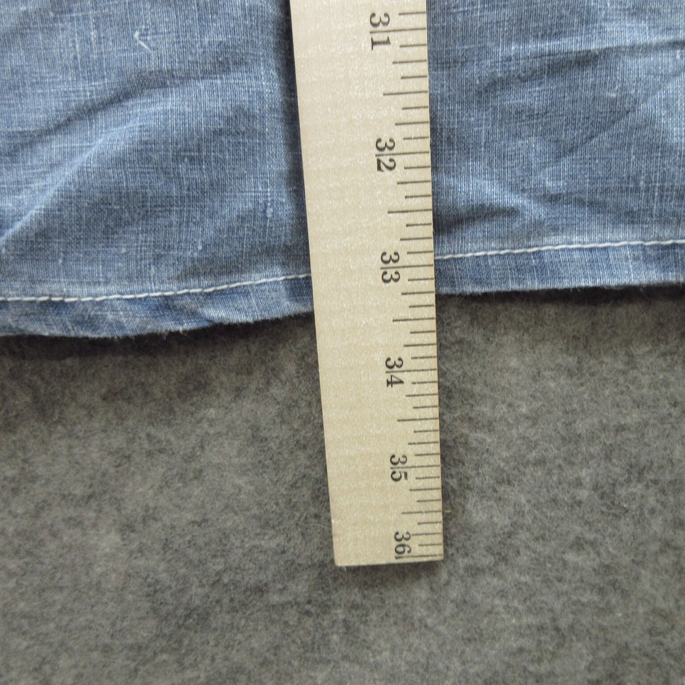 Tommy Bahama Shirt Men's 1XB Blue Long Sleeve Sea Glass Breezer Relax New DEFECT - Picture 9 of 11